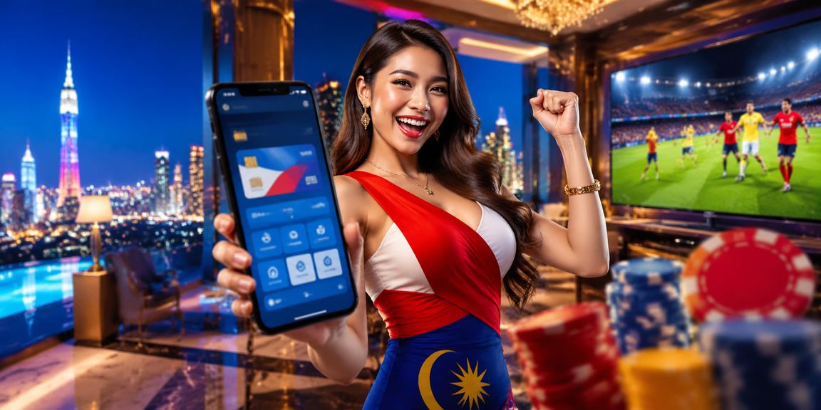 Pemain menggunakan aplikasi taruhan bola sepak mudah alih di Kuala Lumpur